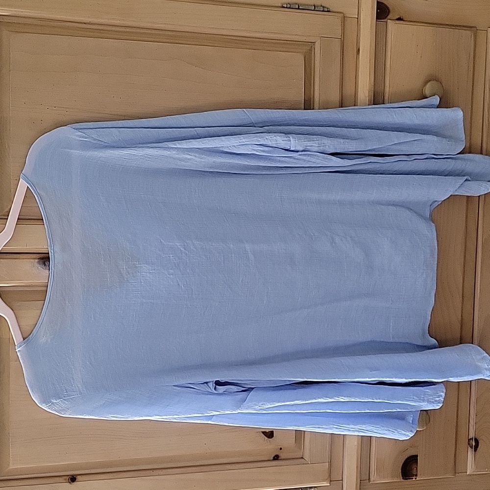 Blue Embroided Tunic - Picture 5 of 8